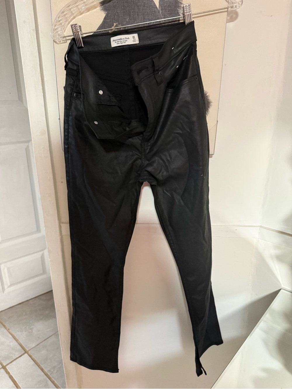Abercrombie & Fitch Slim Straight Black Men's Jeans